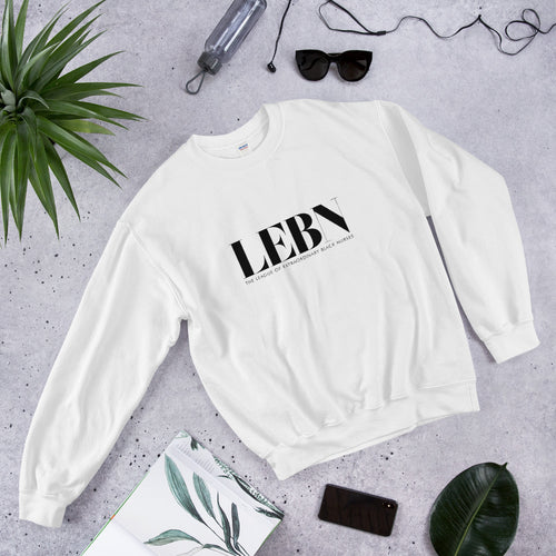 LEBN (black) Full Logo Sweatshirt